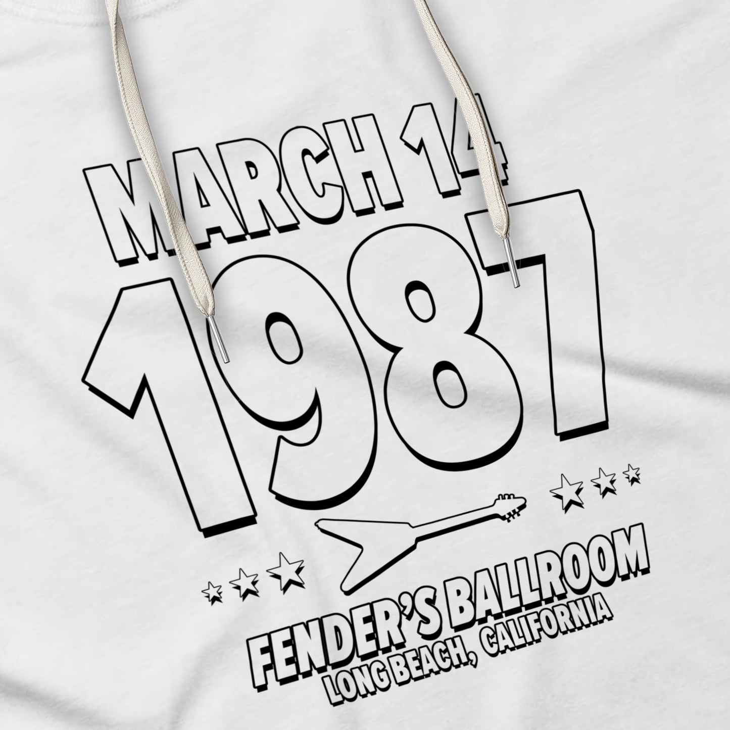 Ska Siren – 1987 – Hoodie (Black & White)