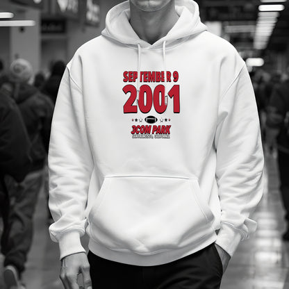Atlanta Football – September 9, 2001 – Hoodie (Black & White)