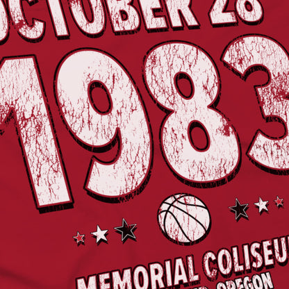 Portland Basketball – October 28, 1983 – Comfort Colors