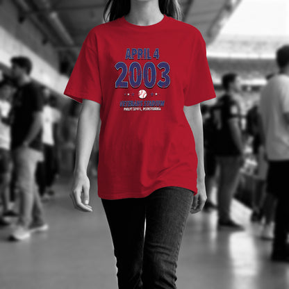 Philadelphia Baseball – April 4, 2003 – Comfort Colors