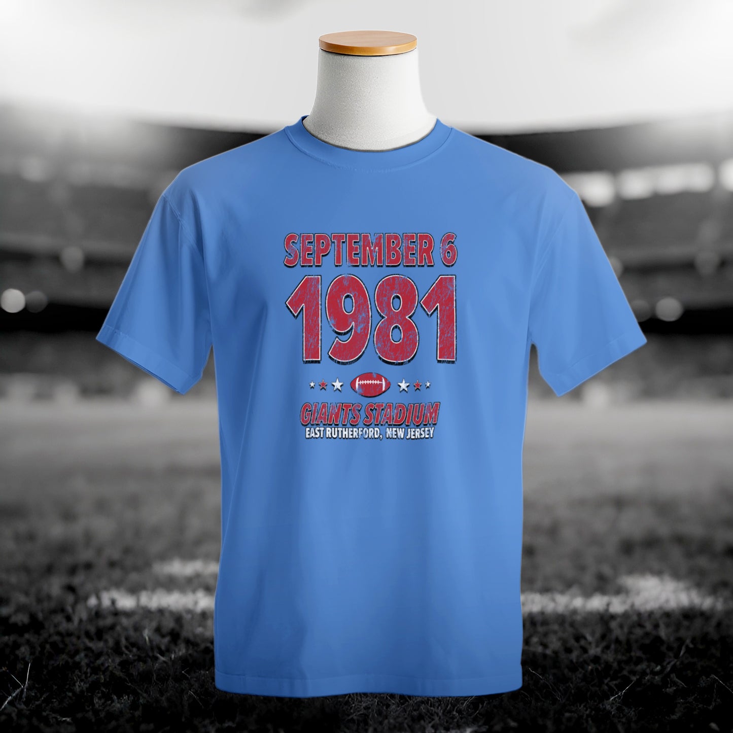 New York Football – September 6, 1981 – Comfort Colors