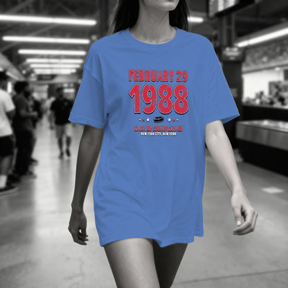 New York Hockey – February 29, 1988 – Comfort Colors
