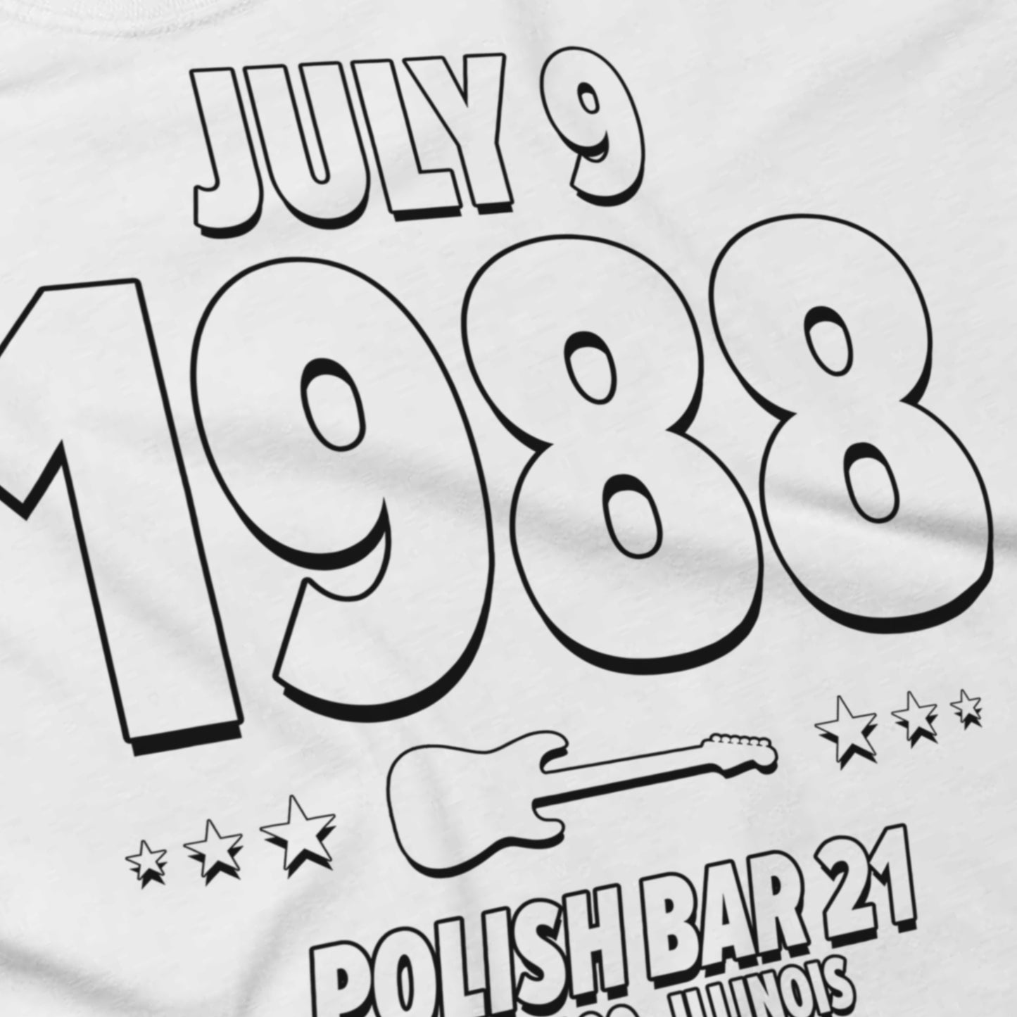 Chicago Angst – 1988 – Origin Tee (Black & White)