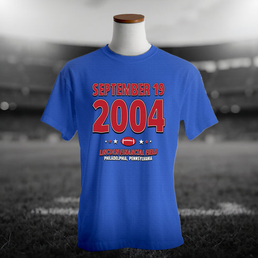 New York Football – September 19, 2004 – Origin Tee