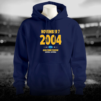 San Diego Football – November 7, 2004 – Hoodie