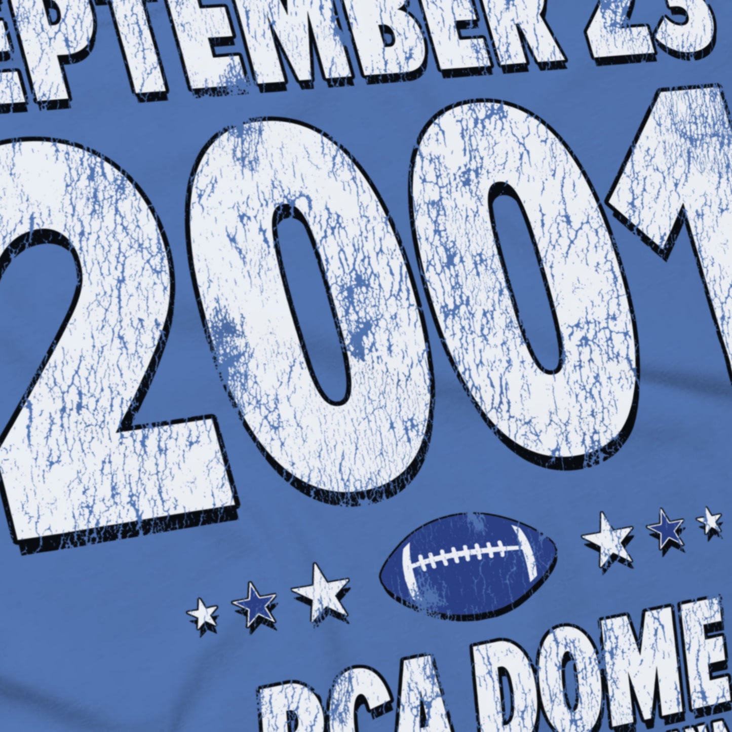 Indianapolis Football – September 23, 2001 – Comfort Colors