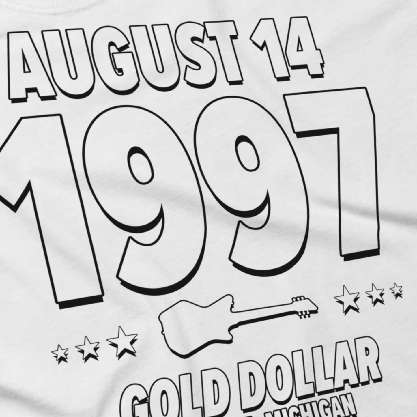Detroit Thump – 1997 – Origin Tee (Black & White)