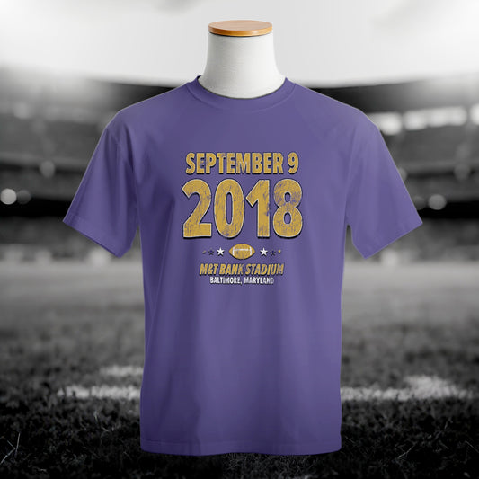 Baltimore Football – September 9, 2018 – Comfort Colors