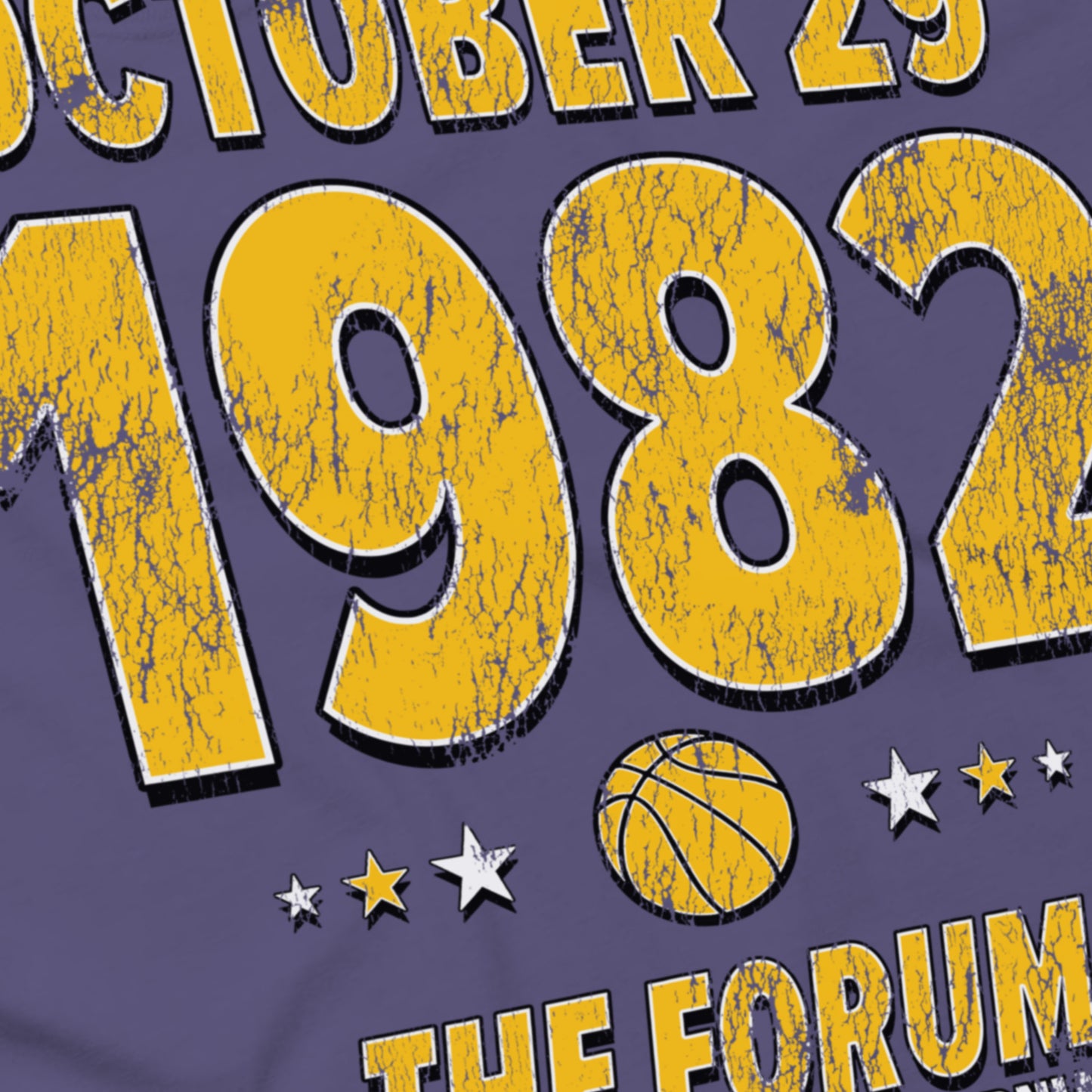 Los Angeles Basketball – October 29, 1982 – Comfort Colors