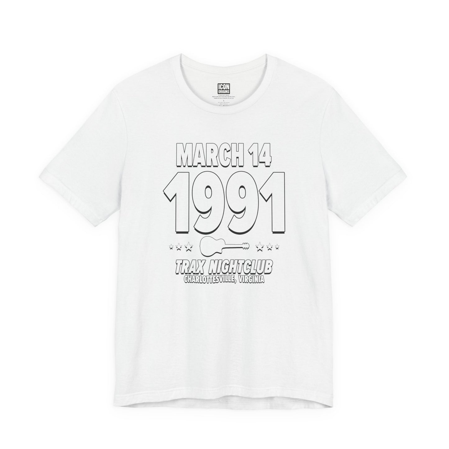 C'ville Jams – 1991 – Origin Tee (Black & White)