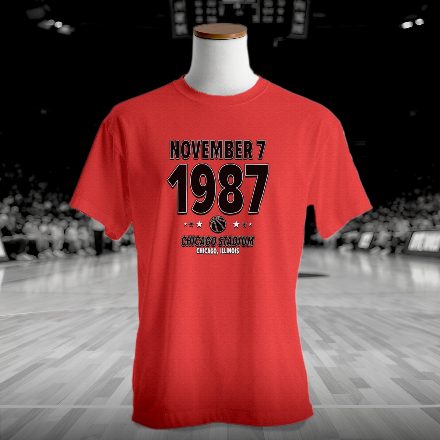 Chicago Basketball – November 7, 1987 – Origin Tee