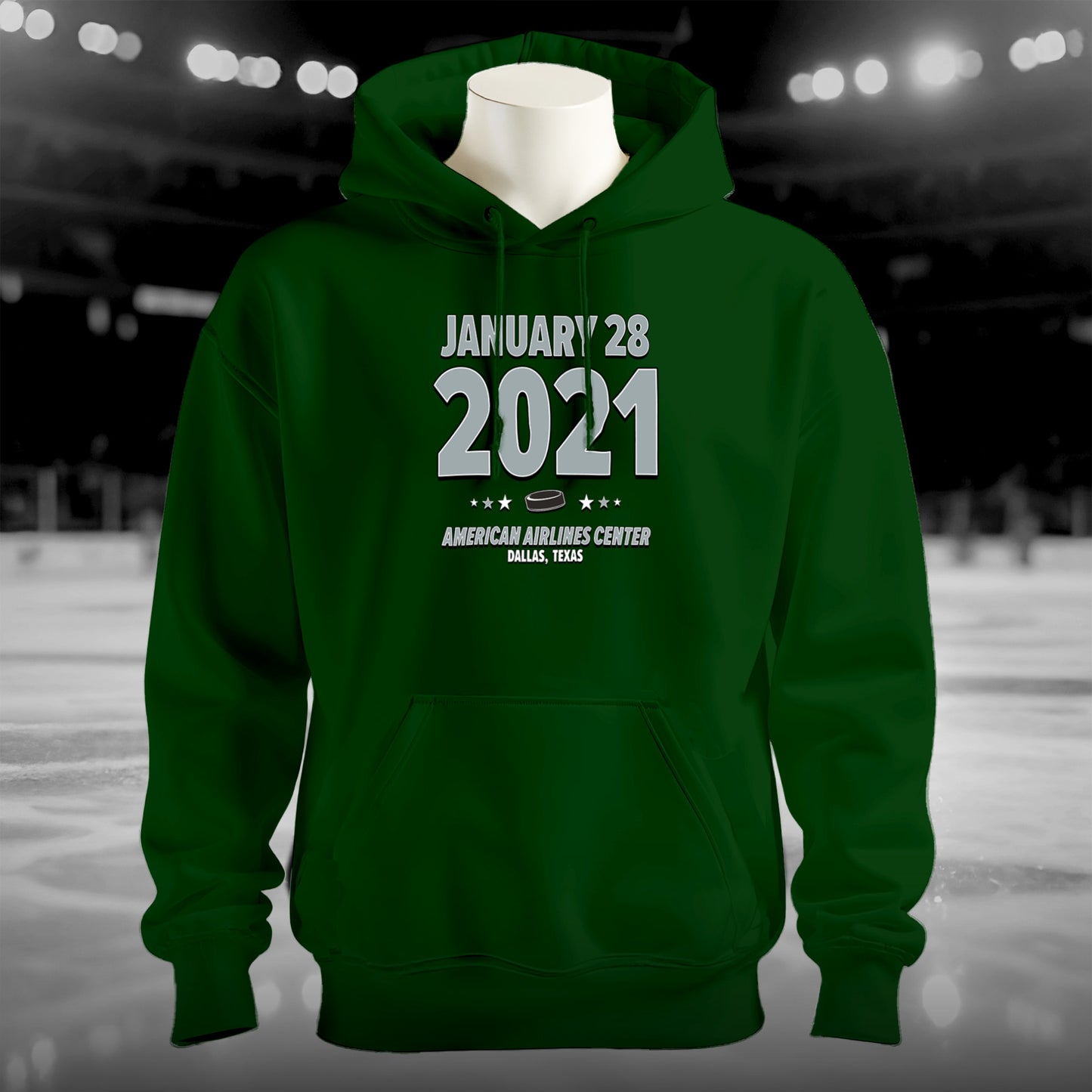 Dallas Hockey – January 28, 2021 – Hoodie