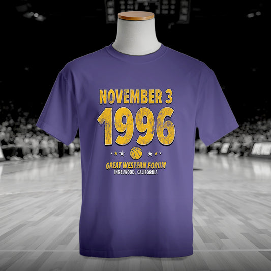 Los Angeles Basketball – November 3, 1996 – Comfort Colors