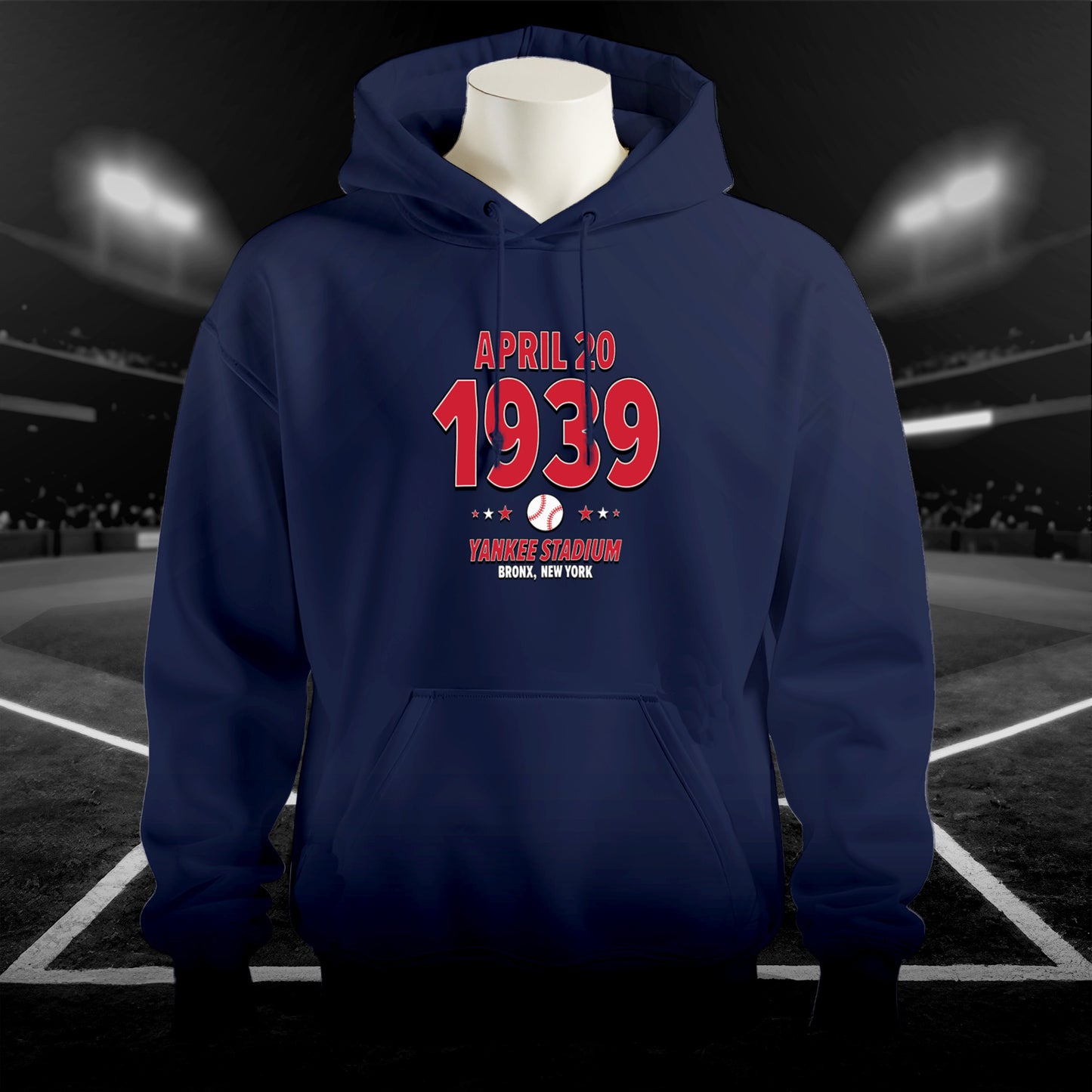 Boston Baseball – April 20, 1939 – Hoodie