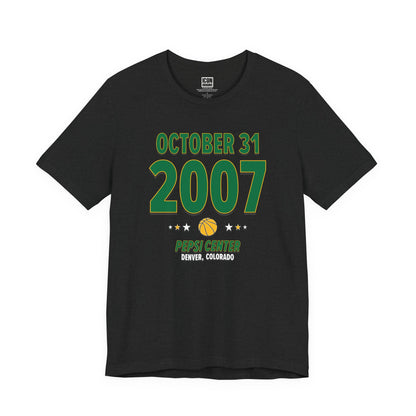 Seattle Basketball – October 31, 2007 – Origin Tee (Black & White)