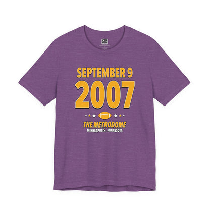 Minnesota Football – September 9, 2007 – Origin Tee