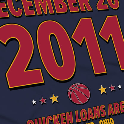 Cleveland Basketball – December 26, 2011 – Origin Tee