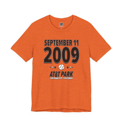 San Francisco Baseball – September 11, 2009 – Origin Tee
