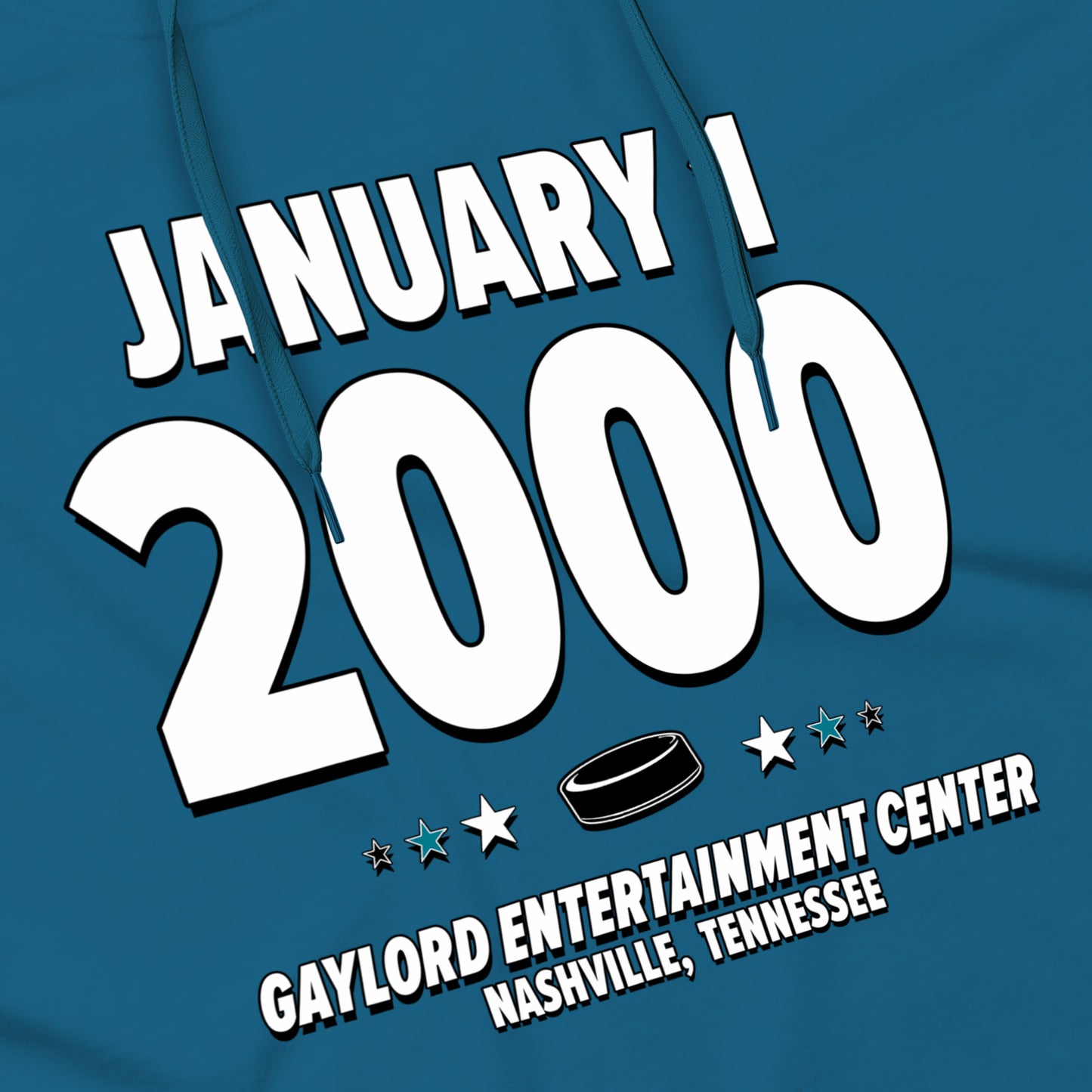 San Jose Hockey – January 1, 2000 – Hoodie