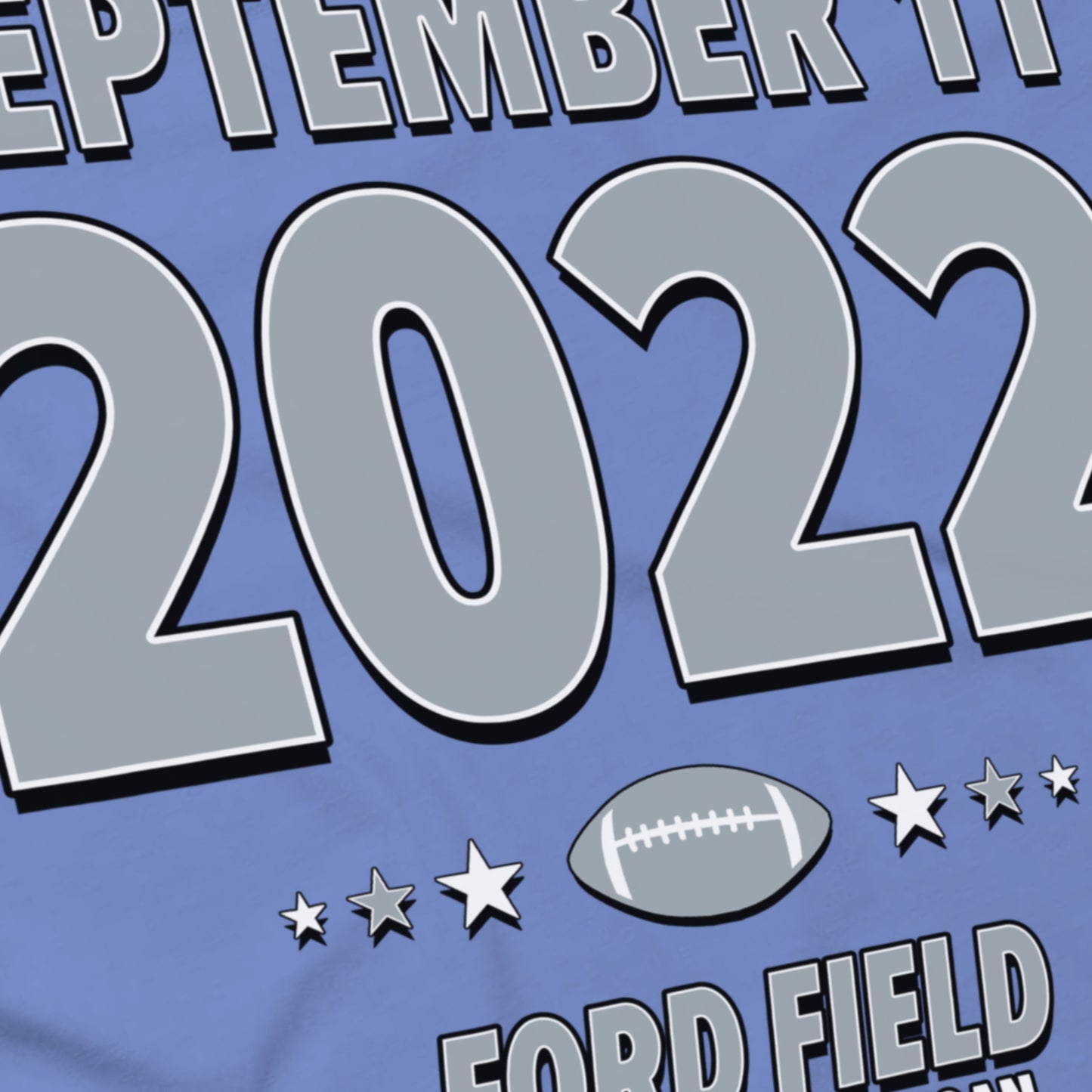 Detroit Football – September 11, 2022 – Origin Tee