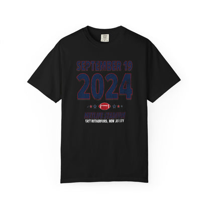 New England Football – September 19, 2024 – Comfort Colors (Black & White)
