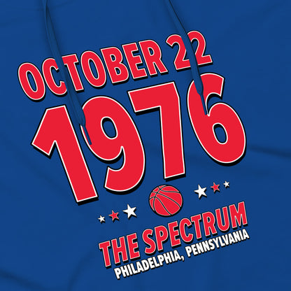 Philadelphia Basketball – October 22, 1976 – Hoodie