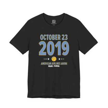 Memphis Basketball – October 23, 2019 – Origin Tee (Black & White)