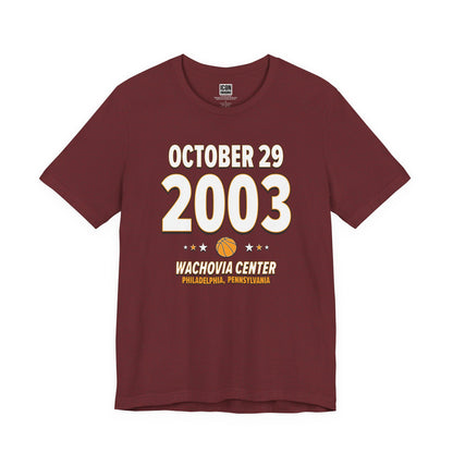 Miami Basketball – October 29, 2003 – Origin Tee