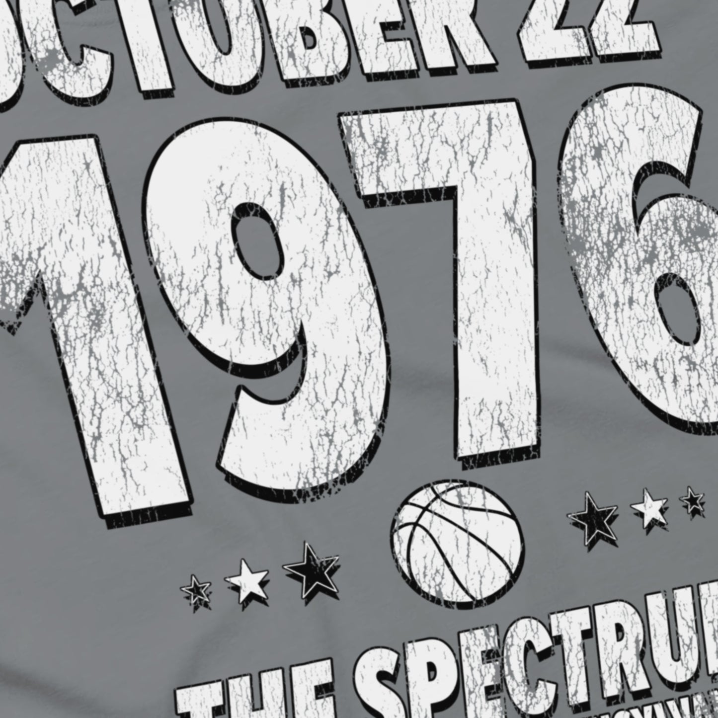 Angle — San Antonio Basketball – October 22, 1976 – Comfort Colors