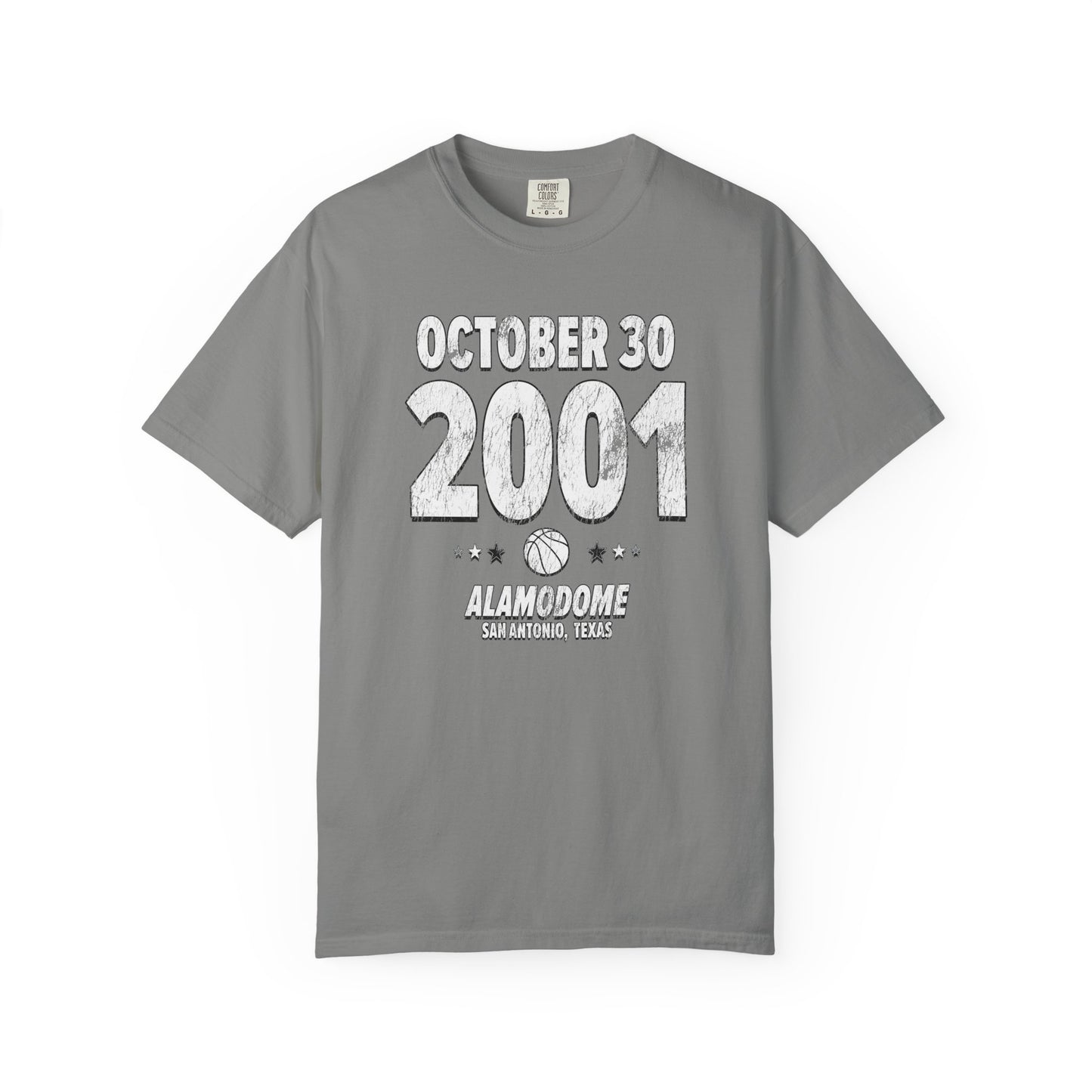 San Antonio Basketball – October 30, 2001 – Comfort Colors