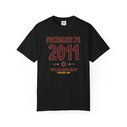 Cleveland Basketball – December 26, 2011 – Comfort Colors (Black & White)