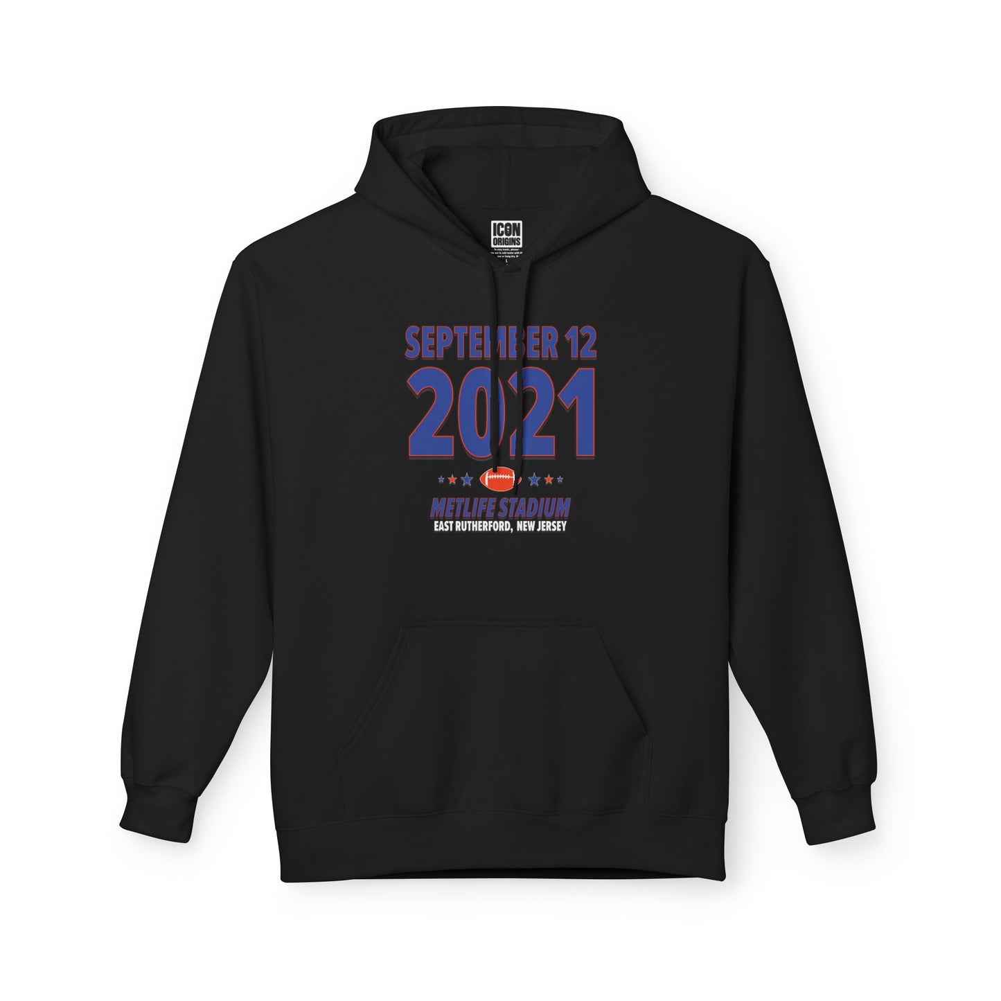 Denver Football – September 12, 2021 – Hoodie (Black & White)