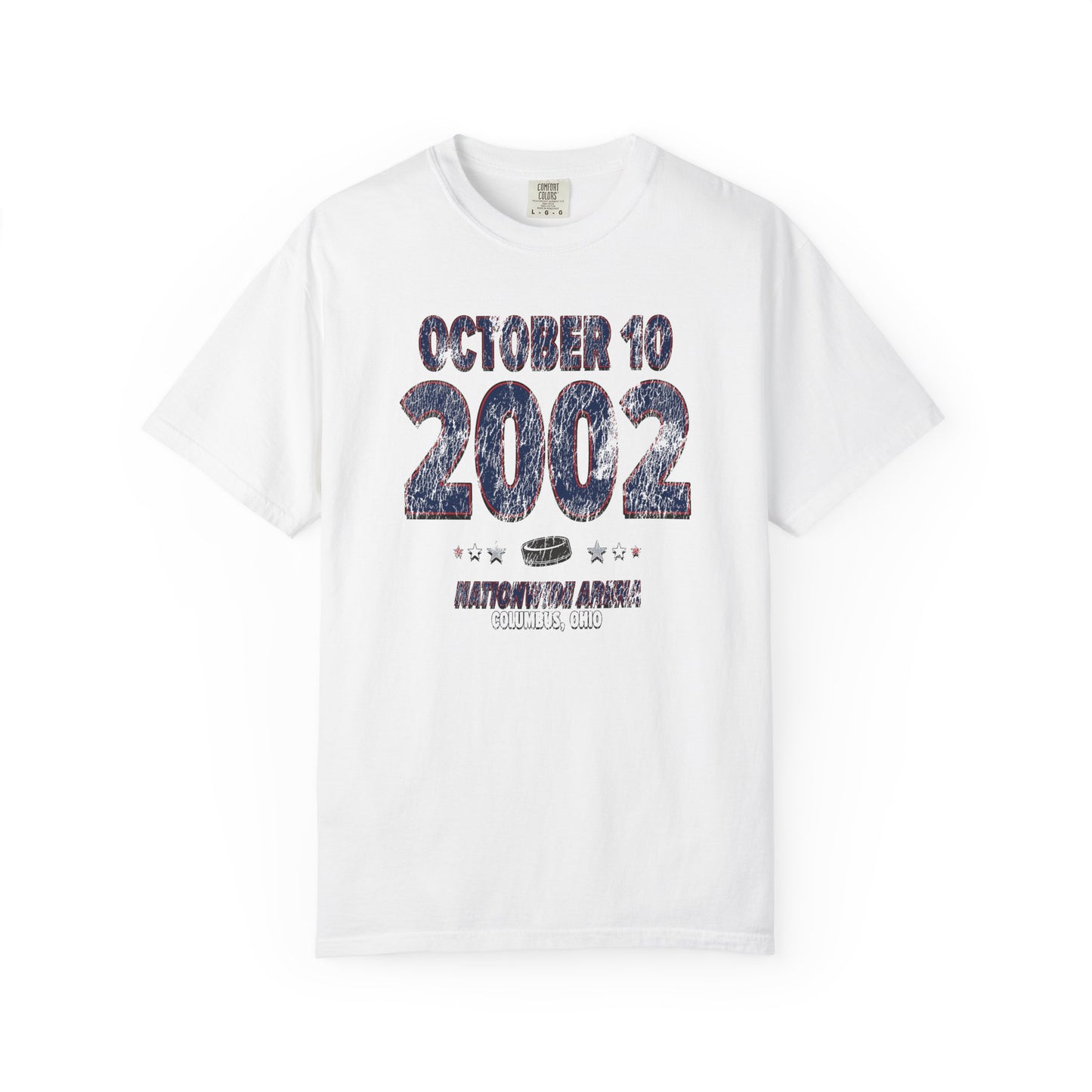 Columbus Hockey – October 10, 2002 – Comfort Colors (Black & White)