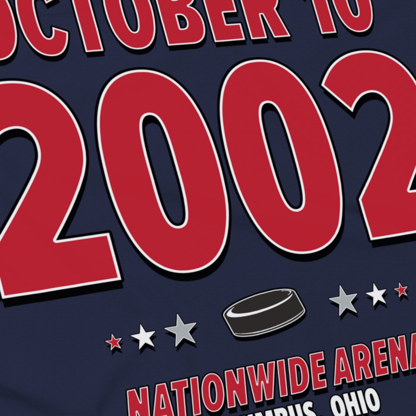 Columbus Hockey – October 10, 2002 – Origin Tee
