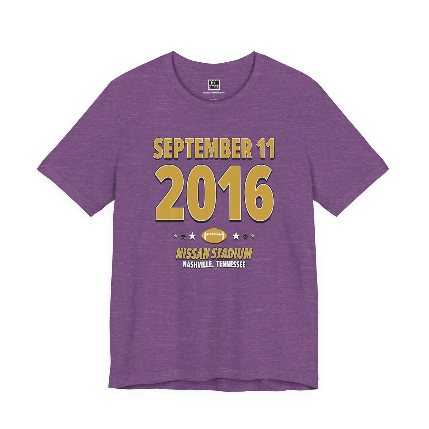Baltimore Football – September 11, 2016 – Origin Tee