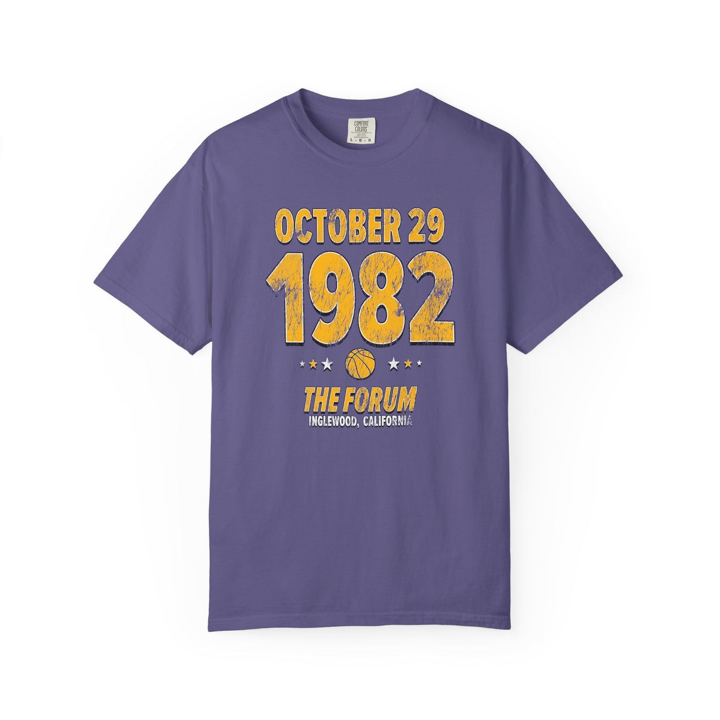 Los Angeles Basketball – October 29, 1982 – Comfort Colors