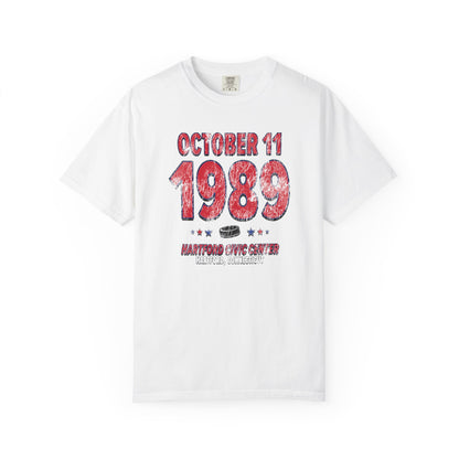 Washington Hockey – October 11, 1989 – Comfort Colors (Black & White)