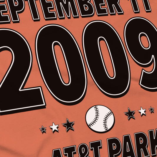 San Francisco Baseball – September 11, 2009 – Origin Tee