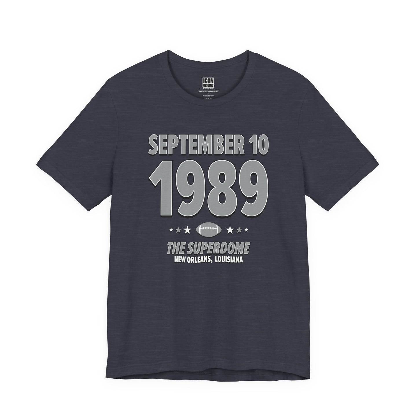 Dallas Football – September 10, 1989 – Origin Tee