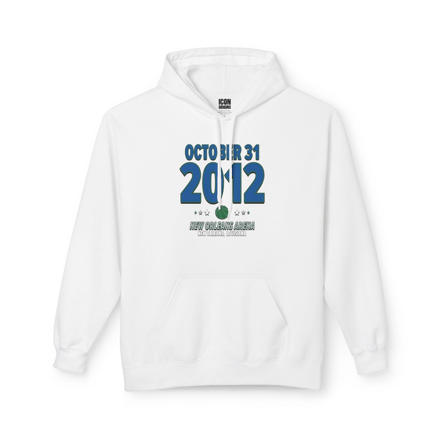 Dallas Basketball – October 31, 2012 – Hoodie (Black & White)