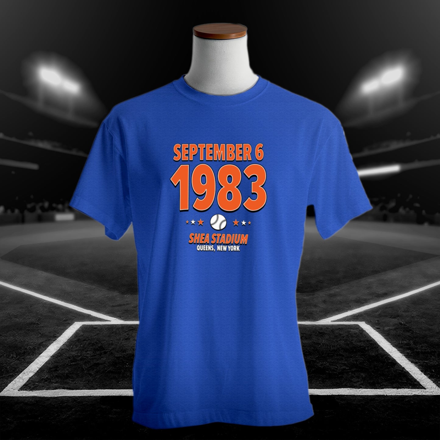 New York Baseball – September 6, 1983 – Origin Tee
