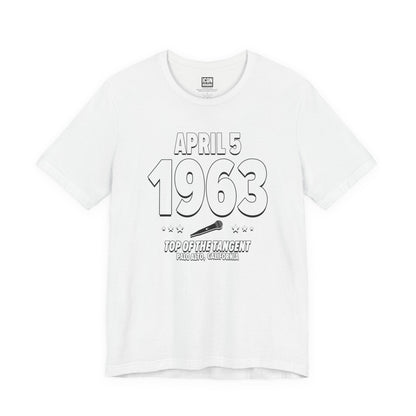 Cosmic Freedom – 1963 – Origin Tee (Black & White)