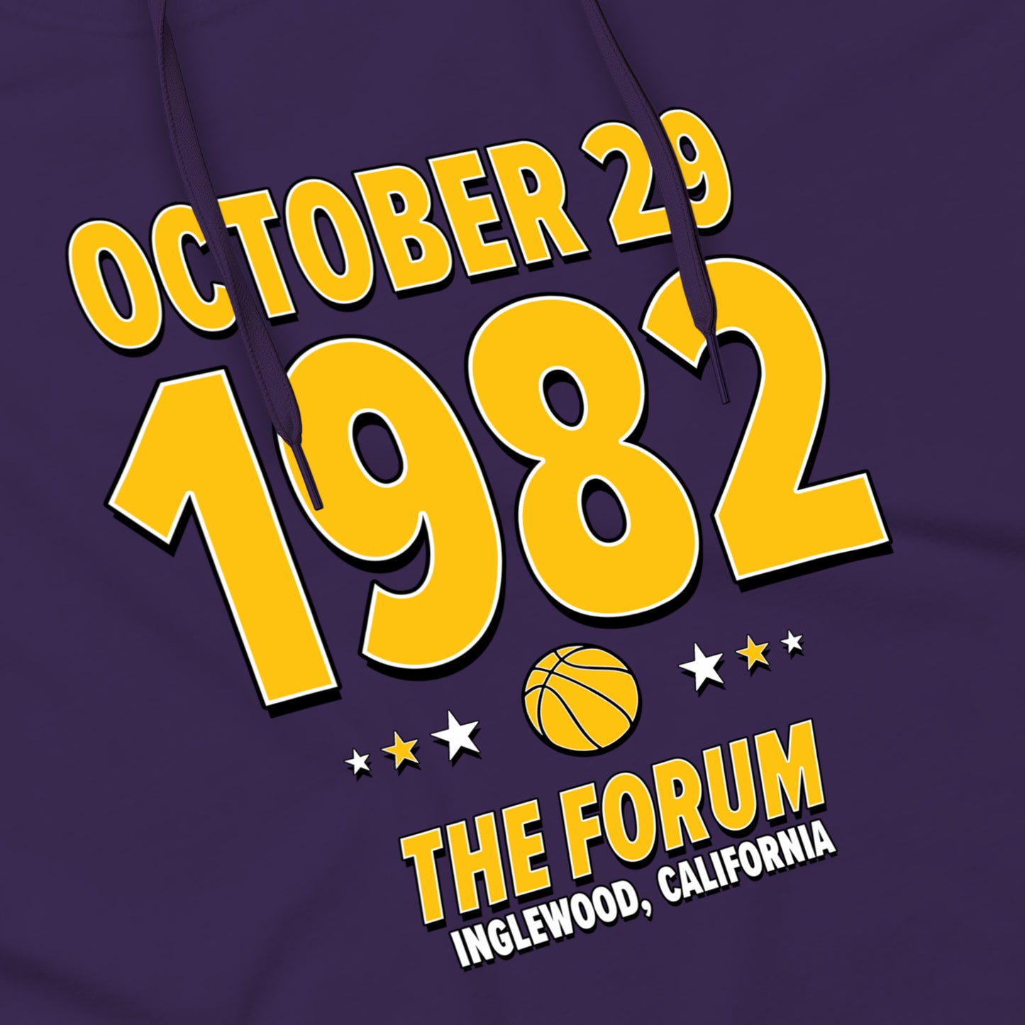 Los Angeles Basketball – October 29, 1982 – Hoodie