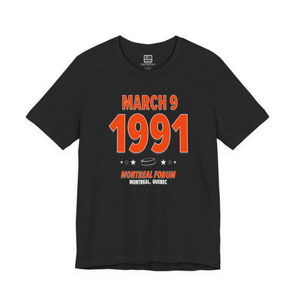 Philadelphia Hockey – March 9, 1991 – Origin Tee (Black & White)