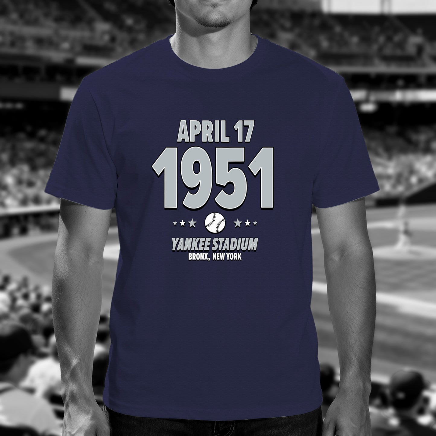 New York Baseball – April 17, 1951 – Origin Tee