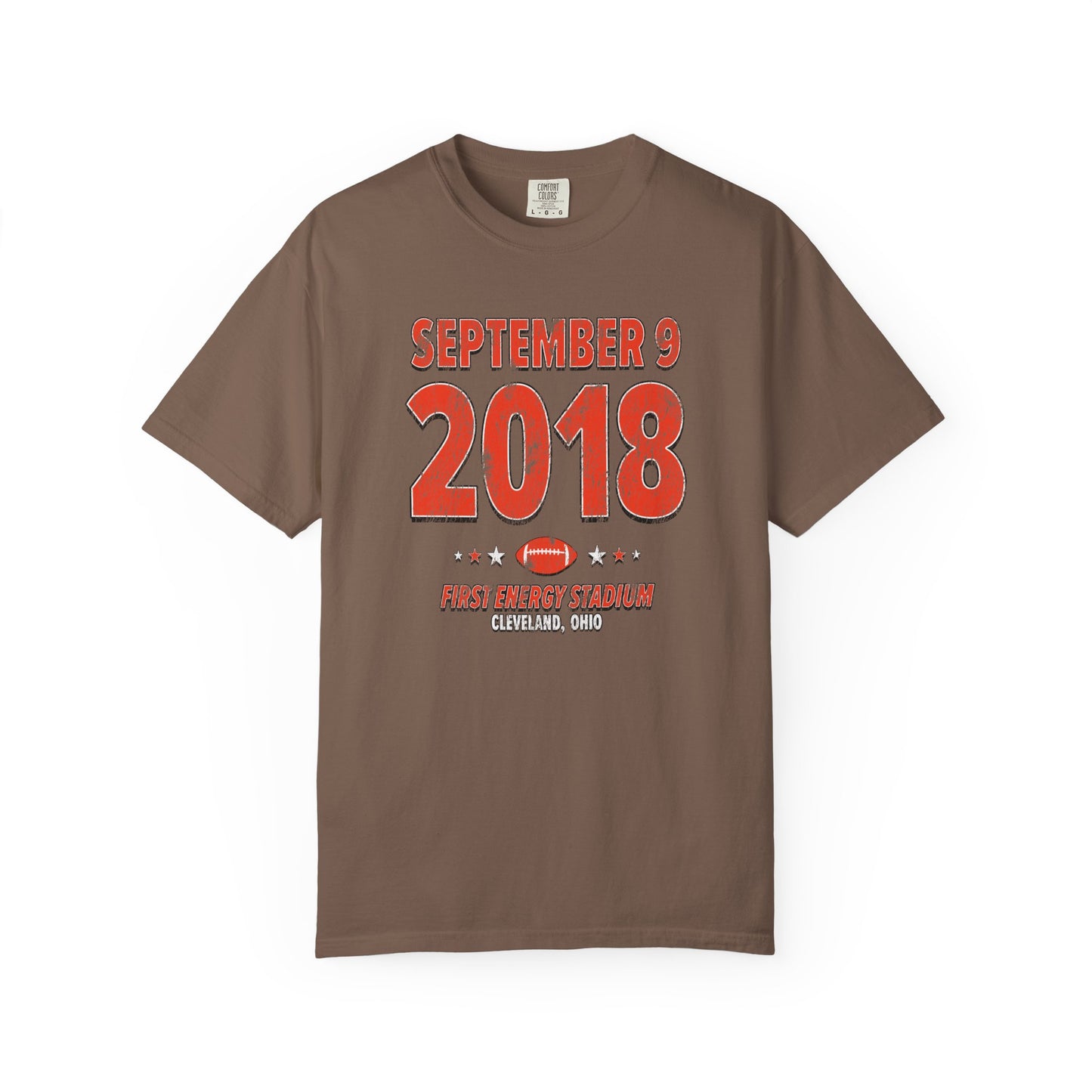 Cleveland Football – September 9, 2018 – Comfort Colors