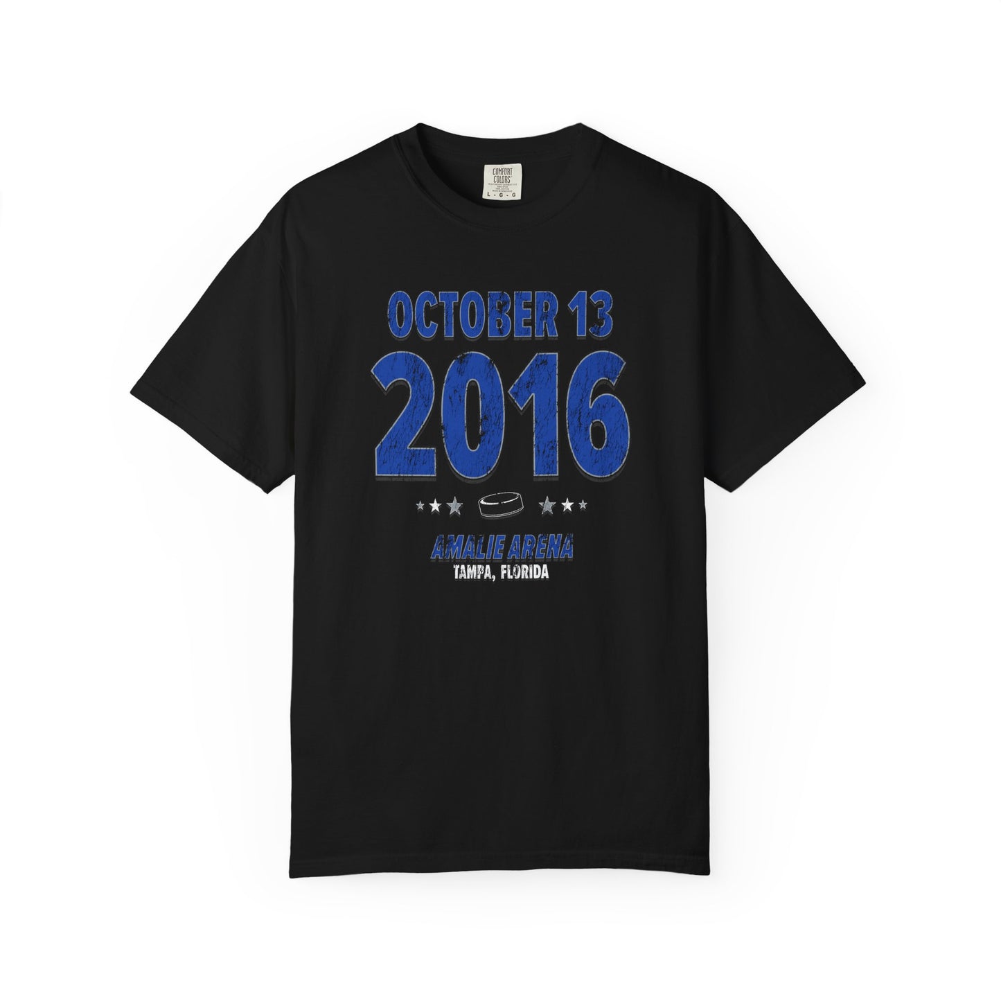 Tampa Bay Hockey – October 13, 2016 – Comfort Colors (Black & White)