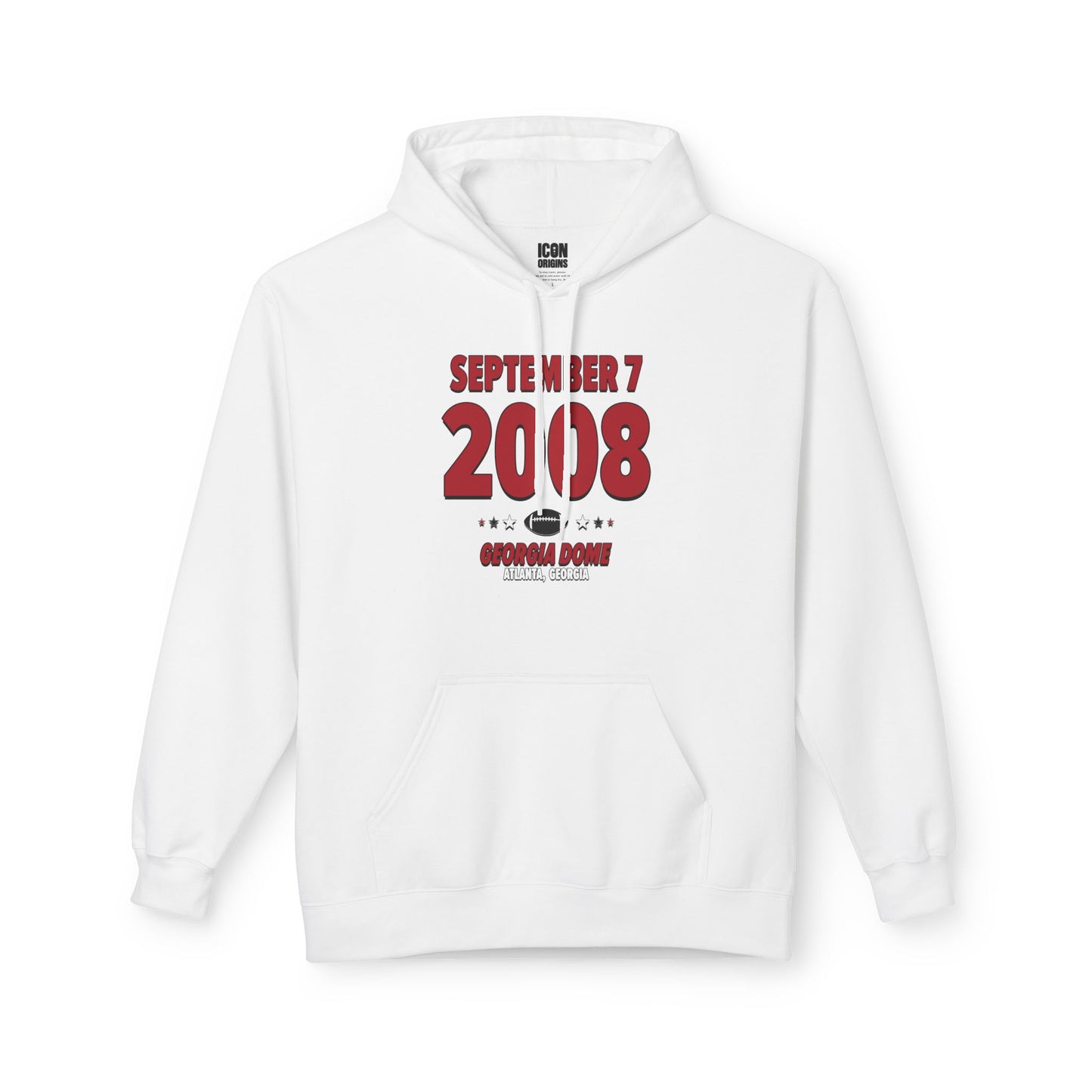 Atlanta Football – September 7, 2008 – Hoodie (Black & White)