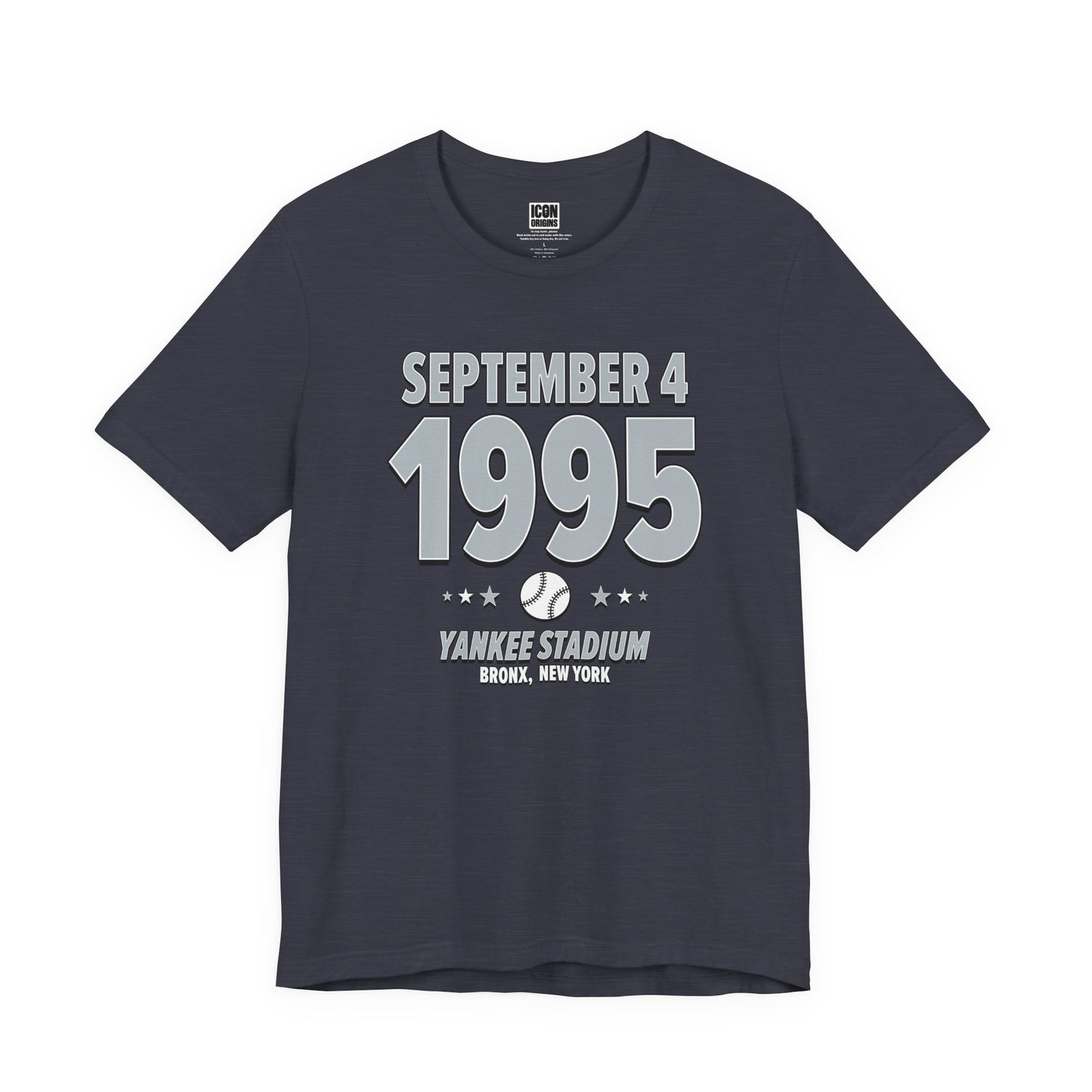New York Baseball – September 4, 1995 – Origin Tee