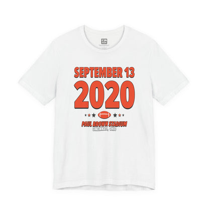 Cincinnati Football – September 13, 2020 – Origin Tee (Black & White)